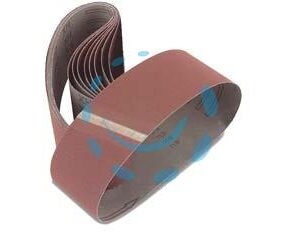 NASTRI CARTA ABRASIVA PER LEVIGATRICI A NASTRO - mm.60x400 grana 40 blister da pz.3 - Marca IMPERIAL - Cod: 62183
