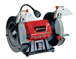 SMERIGLIATRICE DA BANCO DOPPIA MOLA Ø MM.200 400W (TC-BG 200L)  - Marca EINHELL - Cod: 18517
