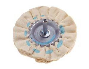 RUOTE IN TESSUTO PER LUCIDARE CON CODOLO - ø mm.80 codolo mm.6  PG 339.30 - Marca PG - Cod: 17350