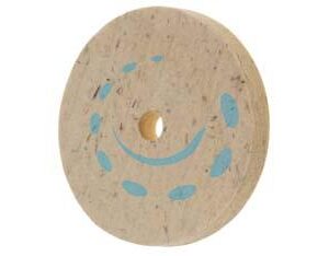 DISCHI DI FELTRO PER LUCIDARE - ø mm.80x10 foro mm.13 PG 339.25 - Marca PG - Cod: 17336