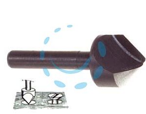 FRESA A SVASARE PER LEGNO - ø mm. 6 codolo mm.6 PG 375.00 - Marca PG - Cod: 17596