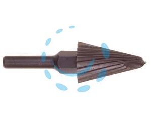 FRESA CONICA IN HSS PER METALLO DA MM.0 A 25 - ø da mm.0/25 codolo mm.8 PG 835.00 - Marca PG - Cod: 84529