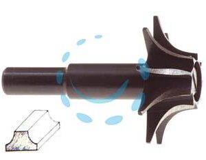 FRESA PER PROFILO CONVESSO - ø mm.25 codolo mm.8, per il legno PG 363.00 - Marca PG - Cod: 17893