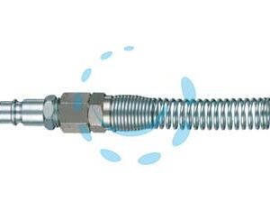 INNESTO RAPIDO CON MOLLA - per tubo ø mm.6X8 art.63MF - Marca ANI - Cod: 54331