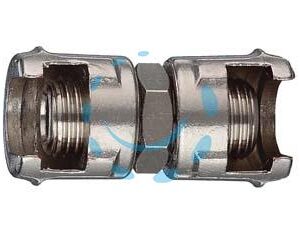 RACCORDO DI GIUNZIONE CON DUE DADI FRESATI - attacco due dadi 1/4"M art.12/A - Marca ANI - Cod: 54096