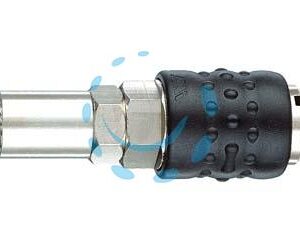 RUBINETTO RAPIDO UNIVERSALE CON MASCHERINA PORTAGOMMA - per tubo ø mm.6X14 art.16/A - Marca ANI - Cod: 54379