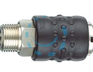 RUBINETTO RAPIDO UNIVERSALE FILETTATO MASCHIO - attacco 1/4"M art.17/A - Marca ANI - Cod: 54416