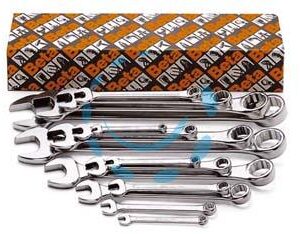 CHIAVI COMBINATE CROMATE ART.42N/S - ART.42/S17 in serie pz.17 da 6 a 22 - Marca BETA - Cod: 73103