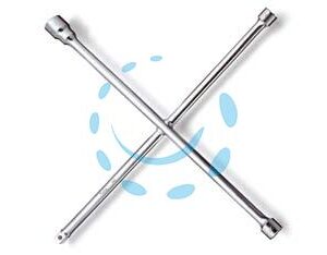 CHIAVI A CROCE PER RUOTE CROMATE ART.979 - per dadi mm.17-19-22 e quadro 1/2" - Marca BETA - Cod: 133715