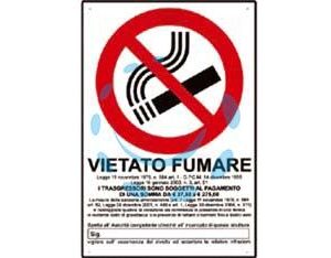 CARTELLO "VIETATO FUMARE" - cm.20x30h. - Marca - Cod: 49344