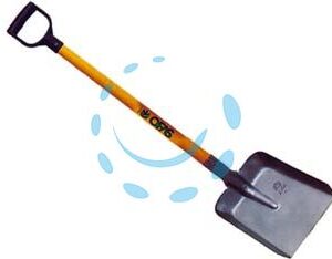 PALA PER CARBONE CON MANICO A "D" - cm.23,5x30h. - Marca - Cod: 61438