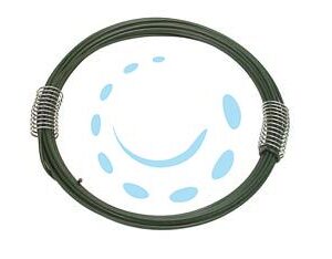 FILO FERRO ZINCATO E PLASTIFICATO VERDE - n° 2 filo ø mm.0,7 mt.40 - Marca T-REX - Cod: 12997