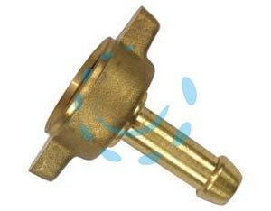 RACCORDO PORTAGOMMA PER LANCE ALTA PRESSIONE - ø mm.8 con girello F 1/2" - Marca  - Cod: 7146