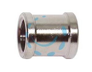 MANICOTTO FEMMINA FEMMINA OTTONE CROMATO - FF 1/2" - Marca  - Cod: 92548