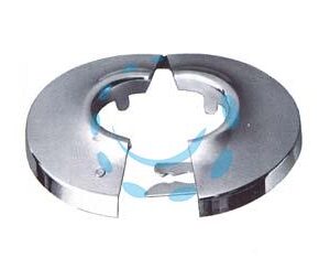 ROSETTA APRIBILE IN OTTONE CROMATO - 1/2" - Marca - Cod: 25751
