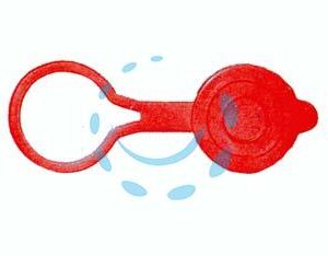 TAPPO IN PLASTICA PER BOTTIGLIE - conf. sfuso - Marca  - Cod: 157810