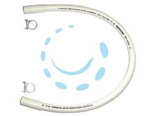 TUBO GAS METANO CON FASCETTE - cm.100 - Marca  - Cod: 30588