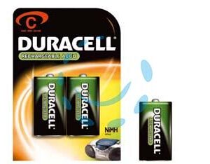 PILA RICARICABILE MEZZA TORCIA (C)  - Marca DURACELL - Cod: 99493