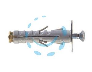 TASSELLO IN NYLON CON VITE "SB" - SB 9/4 ø mm.9x40 vite t.s.c. taglio combinato - Marca FISCHER - Cod: 62862