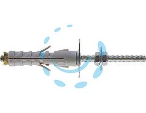 TASSELLO IN NYLON CON VITE DOPPIA "SB" - SB 9/5 ø mm.9x40 vite ø mm.4 max35 - Marca FISCHER - Cod: 62879