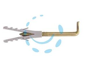 ELEMENTO DI FISSAGGIO SCALDABAGNO "WDS" - WDS 12 tassello ø mm.12 cancano ø 8,8x75 - Marca FISCHER - Cod: 63203