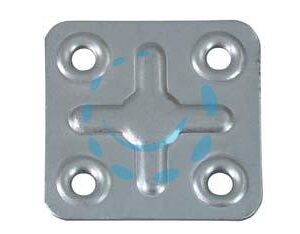 PIASTRA DI GIUNZIONE 4 FORI - mm.40x40 - Marca - Cod: 7962