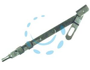 PALETTO PER CANCELLI  A LEVA  ART.305 - mm.22x350h. - Marca COMBI - Cod: 166201