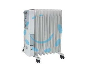 RADIATORE A OLIO 9 ELEMENTI 2000W - cm.48x26x61h. - Marca SYNTESY - Cod: 2011