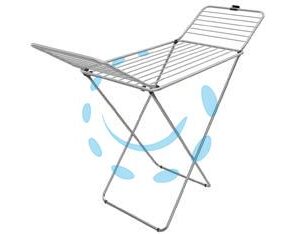 STENDIBIANCHERIA "TENDER" IN ALLUMINIO MT.20 - cm.174x56x113h. - Marca VILEDA - Cod: 3032
