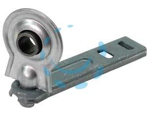 SUPPORTO A SFERA CON ZANCA A MURARE PER AVVOLGIBILI - mm.26x120 - Marca  - Cod: 3971