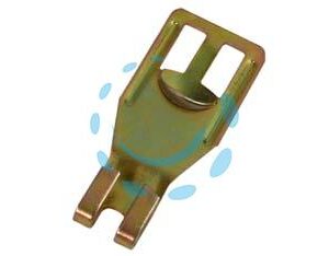 GANCI MOBILI A FORCELLA PER AVVOLGIBILI IN LEGNO - mm.47,5h. - Marca  - Cod: 4053