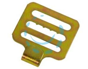 GANCI INIZIALI A 3 FORI PER AVVOLGIBILI IN LEGNO - larghezza mm.35 - Marca  - Cod: 4077