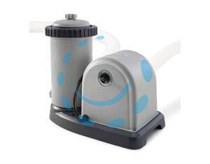 POMPA CON FILTRO A CARTUCCIA PER PISCINE FINO 16.500 LITRI - peso kg.7,90 (28636) - Marca INTEX - Cod: 7894