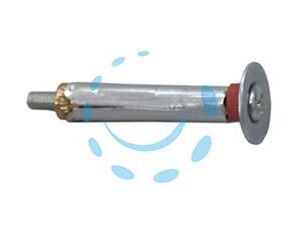 MINITASSELLO A VITE IN ACCIAIO ZINCATO - ø mm.6, filetto ø mm.3 - Marca - Cod: 14113