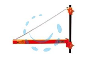SUPPORTO A BANDIERA PER PARANCO ELETTRICO PORTATA KG.600 - portata Kg.600 max - Marca EXCEL - Cod: 18005