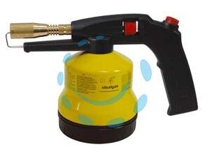 SALDATORE A GAS IN METALLO ACCENSIONE PIEZO ELETTRICA  - Marca IDEALGAS - Cod: 18661