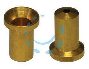 POZZETTI IN OTTONE PER ASTE - ø mm.6 - Marca  - Cod: 153805