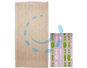 TENDA ANTI MOSCHE CORALLO VERDE-CRISTALLO - 96 fili cm.120x230h. - Marca VETTE - Cod: 26000