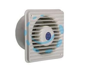 ASPIRATORE ELETTRICO DA PARETE ASSIALE AUTOMATICO 15W - ø mm.100 di foro art.T100 - Marca LUX - Cod: 26444