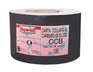 CARTA AL CARBURO DI SILICIO CCB - grana 180 - Marca IMPERIAL - Cod: 33954