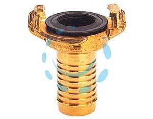 RACCORDO RAPIDO BAIONETTA CON PORTAGOMMA OTTONE - mm.12 1/2" - Marca IL CAMPO - Cod: 167130