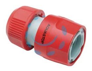 RACCORDO PORTAGOMMA RAPIDO CON ACQUASTOP per tubo da 1/2" o 5/8" - in blister (2282) - Marca IPIERRE - Cod: 59930