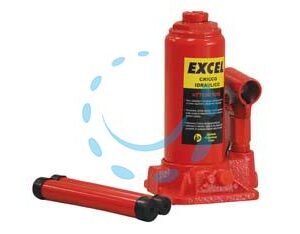 CRICCO IDRAULICO A BOTTIGLIA - Kg.2.000 - mm.158/308h. - peso Kg.2,5 - Marca EXCEL - Cod: 63869