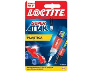 SUPER ATTAK PLASTICA GR.2+ML.4  - Marca LOCTITE - Cod: 64675