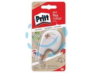 CORRETTORE PRITT ECO FLEX ROLLER - nastro mm.4,2h. da mt.10 - Marca HENKEL - Cod: 67287