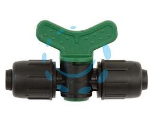 VALVOLA CILINDRO CON ATTACCHI RAPIDI IN POLIPROPILENE - ø mm.16x16 - Marca - Cod: 71734