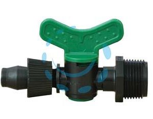 VALVOLA CILINDRO PER ALA CON FILETTO MASCHIO IN POLIPROPILENE - ø mm.16xM 3/4" - Marca  - Cod: 72038