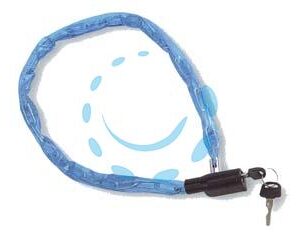 ANTIFURTO A CATENA PER BICI CON CHIAVE - ø mm.3,5x75 cm. - Marca QUALITY - Cod: 72120