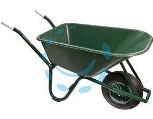 CARRIOLA PER AGRICOLTURA TELAIO IN ACCIAIO VASCA PLASTICA LT.100  - Marca IL CAMPO - Cod: 80514