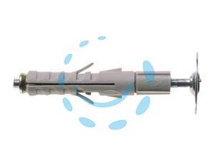 TASSELLO IN NYLON PROLUNGATO CON VITE "SB" - SB 9/L4 ø mm.9x52 vite t.s.c.taglio combinato - Marca FISCHER - Cod: 81955